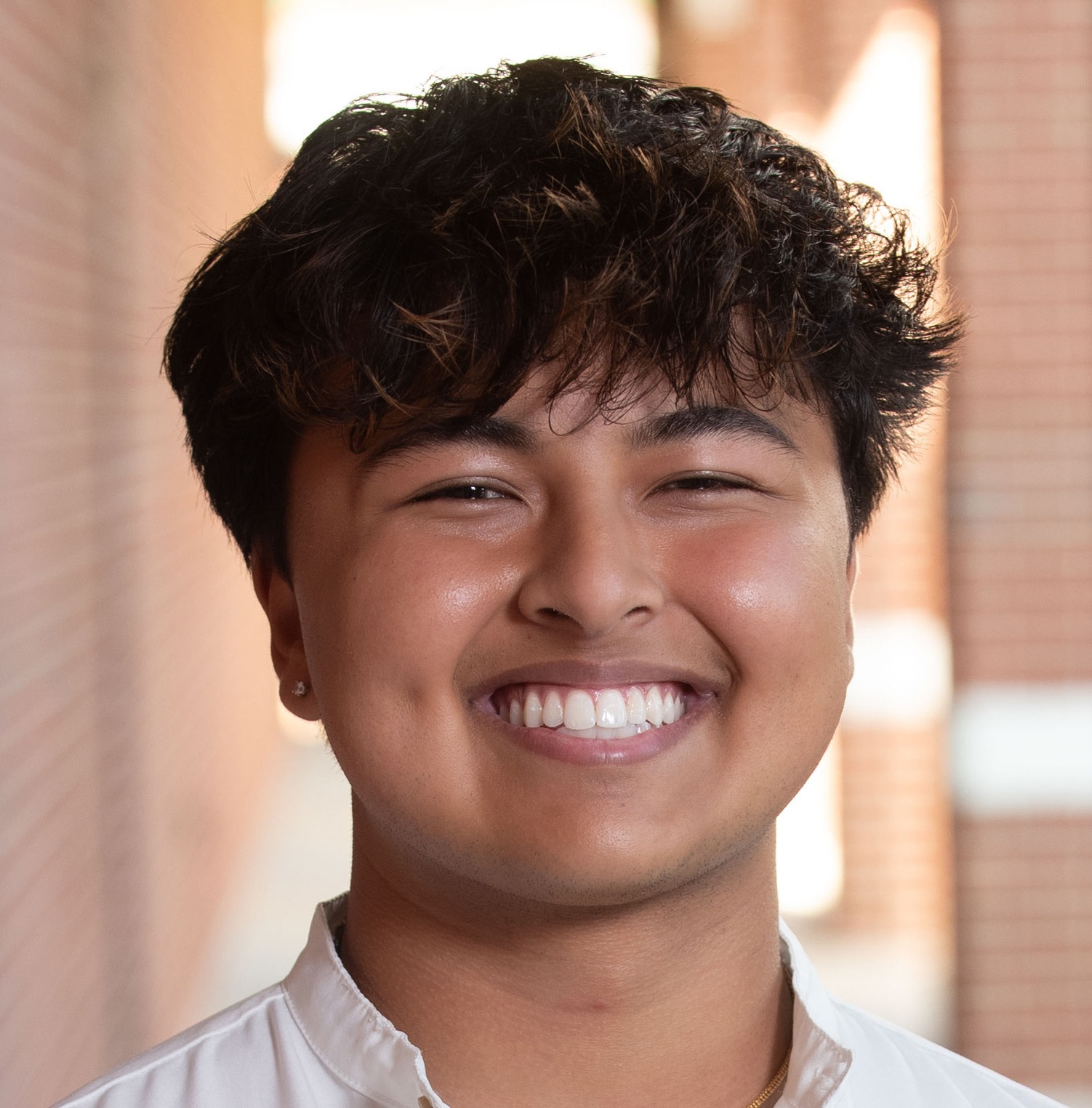 A portrait photo of a male bristol summer school student